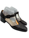 Salvatore Ferragamo Shoe Size 9 Dark Brown Leather Closed toe T Strap Pumps Dark Brown / 9