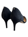 Sam Edelman Shoe Size 8.5 Black Calf hair Pointed Toe Mid Heel Pump Shoes Black / 8.5