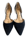 Sam Edelman Shoe Size 8.5 Black Calf hair Pointed Toe Mid Heel Pump Shoes Black / 8.5
