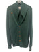 H Stockton Size M Green Cotton Ribbed Cardigan Men's Sweater Green / M