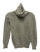 CHAUS Size M Taupe Gray Wool Blend Heathered Knit Turtleneck Pullover Sweater Taupe Gray / M