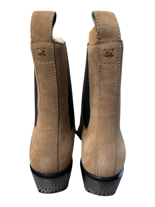 Rag & Bone Shoe Size 8.5 Brown Leather Pointed Square Toe Block Heel Booties Brown / 8.5