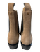 Rag & Bone Shoe Size 8.5 Brown Leather Pointed Square Toe Block Heel Booties Brown / 8.5