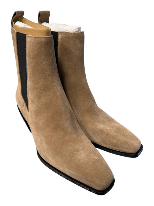 Rag & Bone Shoe Size 8.5 Brown Leather Pointed Square Toe Block Heel Booties Brown / 8.5