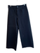 Maeve Size 27 Black Viscose Blend Zip Fly High Rise 4 Pocket Wide Leg Pants Black / 27