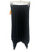 Joseph Size 40 Black Polyester Elastic Waistband Accordion Pleat Midi Skirt Black / 40