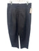 Stella McCartney Size 44 Black Polyamide Blend Pleated Front Trouser Pants Black / 44