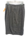 Max Mara Size Est L Black & Cream White Missing Fabric Tag Paneled Pencil Skirt Black & Cream White / Est L