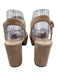 Sacha London Shoe Size 7.5 Blush Pink Leather Upper Glitter Suede Sandals Blush Pink / 7.5