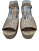 Sacha London Shoe Size 7.5 Blush Pink Leather Upper Glitter Suede Sandals Blush Pink / 7.5