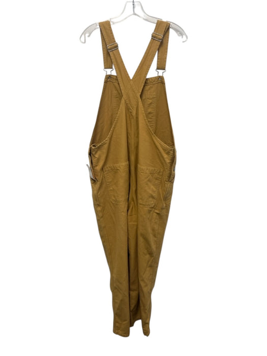 Everlane Size 4 Mustard Yellow Cotton Pocketed Toggle Clasp Overalls Mustard Yellow / 4