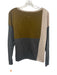 Eileen Fisher Petites Size PL Gray, Brown & Cream Merino Wool Thin Sweater Gray, Brown & Cream / PL