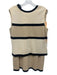 St. John Collection Size S Cream, Brown & Black No Fabric Tag Knit Skirt Set Cream, Brown & Black / S