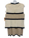 St. John Collection Size S Cream, Brown & Black No Fabric Tag Knit Skirt Set Cream, Brown & Black / S