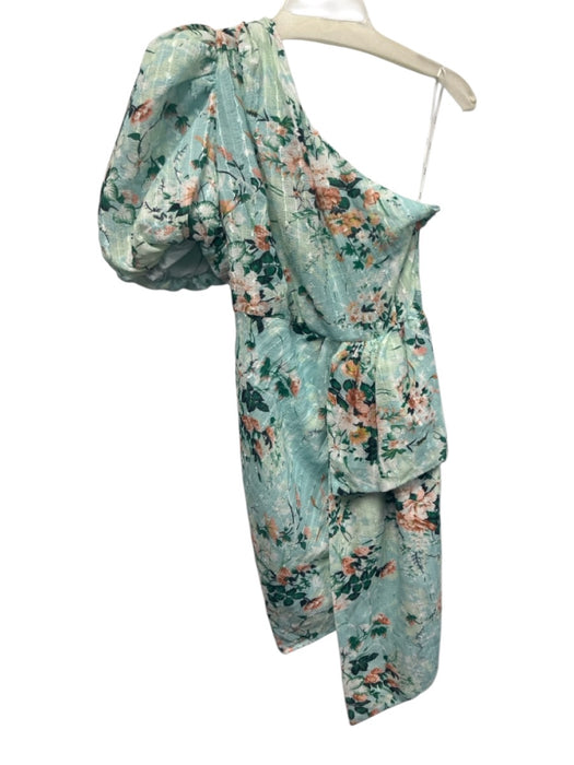 Elliatt Size L Multi Polyester floral print One Shoulder Dress Multi / L