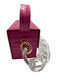 L' Afshar Fuchsia Pink Leather Croc Embossed Chain Link Minaudiere Bag Fuchsia Pink / XS