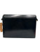 Bally Black Leather Flap Logo Crossbody Strap Gold Hardware Bag Black / Small