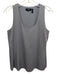 Theory Size S Gray Silk Sleeveless Top Gray / S