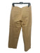 J Crew Size 27 Beige Cotton Mid Rise Straight Leg Pockets Pants Beige / 27