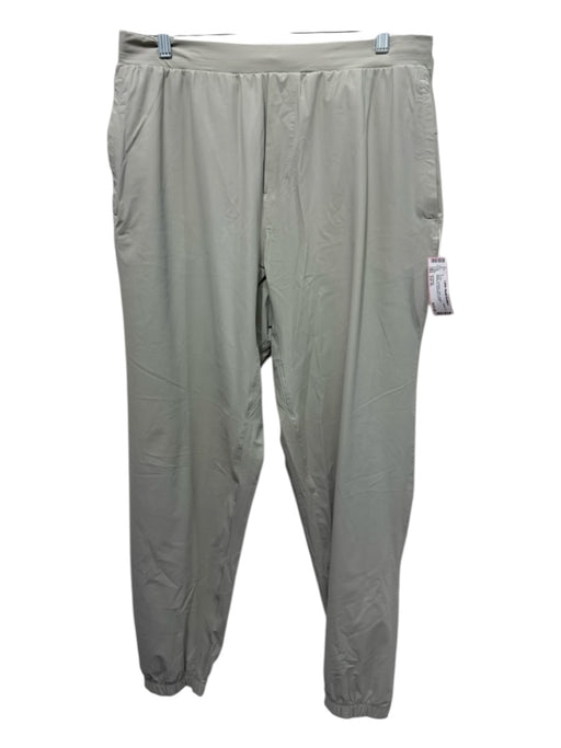 Lululemon Size Est XL Beige Synthetic Solid Jogger Athleisure Men's Pants Beige / Est XL