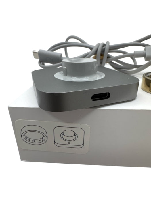 Oura Gold & Silver Bio-Feedback Fitness Ring Gold & Silver