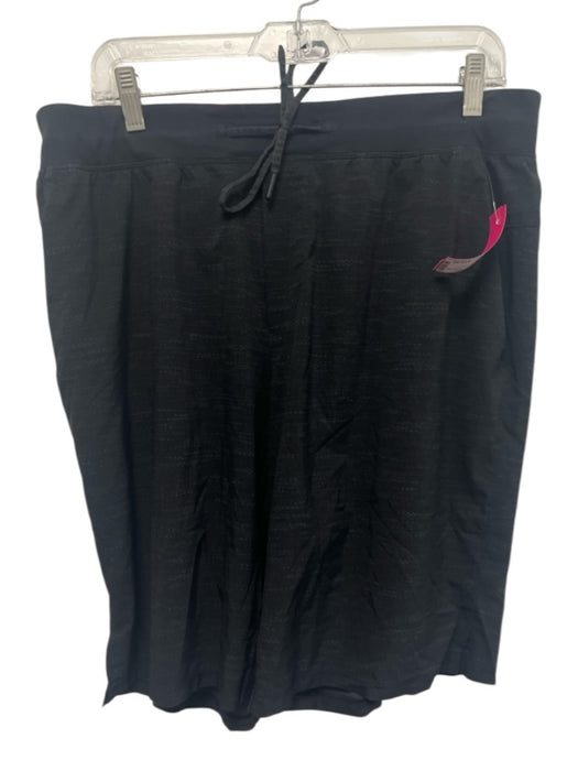 Lululemon Size Est XXL Black Synthetic Dots Athleisure Men's Shorts Black / Est XXL