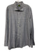 Sid Mashburn Size XL White, Blue & Gray Cotton Plaid Men's Long Sleeve Shirt White, Blue & Gray / XL