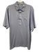 Criquet Size L Purple Cotton Polo Men's Short Sleeve Purple / L