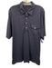 Criquet Size XL Navy Blue Cotton Polo Men's Short Sleeve Navy Blue / XL