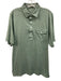Criquet Size L Green Cotton Polo Men's Short Sleeve Green / L