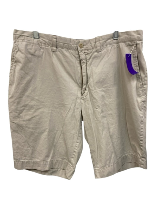 Polo Ralph Lauren Size 38 Beige Cotton Zip Fly Men's Shorts Beige / 38
