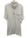 Criquet Size XL White Cotton Polo Men's Short Sleeve White / XL