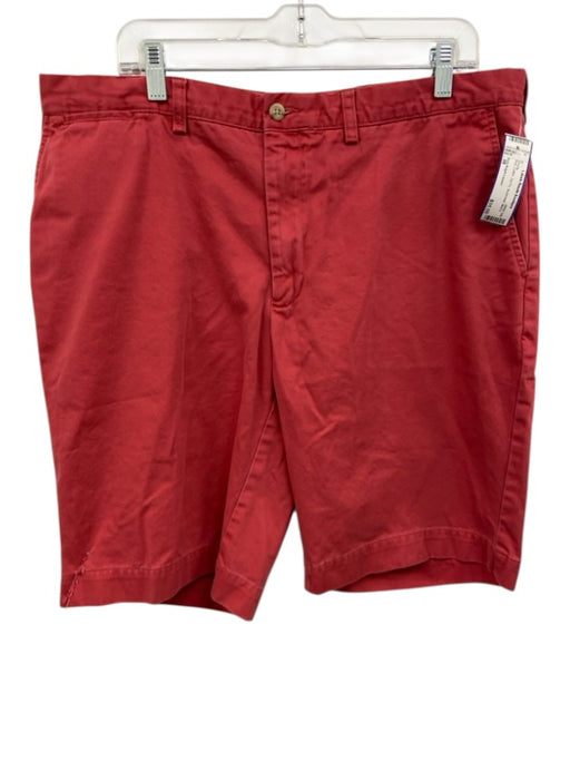 Polo Ralph Lauren Size 38 Red Cotton Zip Fly Men's Shorts Red / 38
