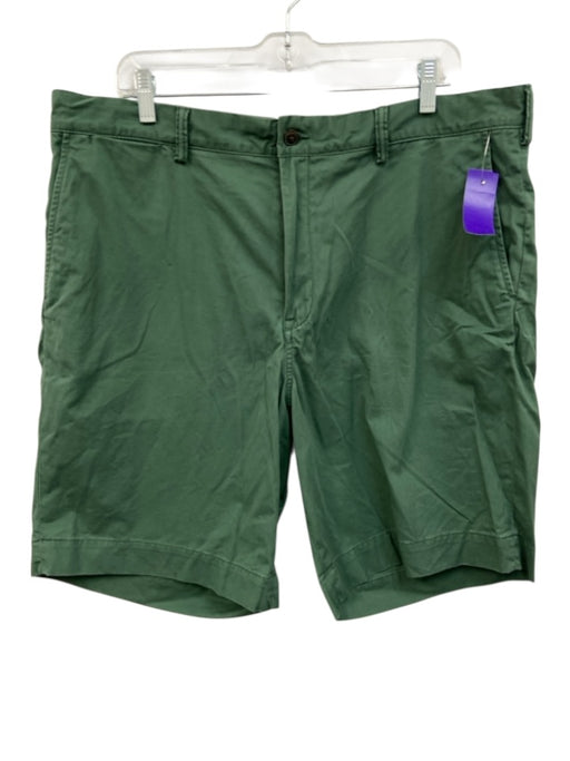 Polo Ralph Lauren Size 38 Green Cotton Zip Fly Men's Shorts Green / 38