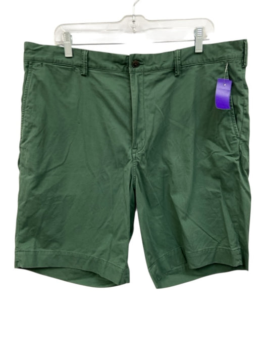 Polo Ralph Lauren Size 38 Green Cotton Zip Fly Men's Shorts Green / 38