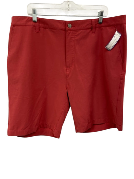 Criquet Size 38 Red Polyester Zip Fly Men's Shorts Red / 38