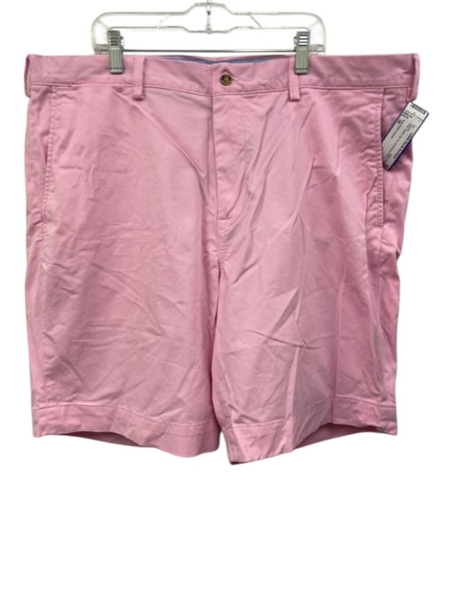 Polo Ralph Lauren Size 38 Pink Cotton Zip Fly Men's Shorts Pink / 38