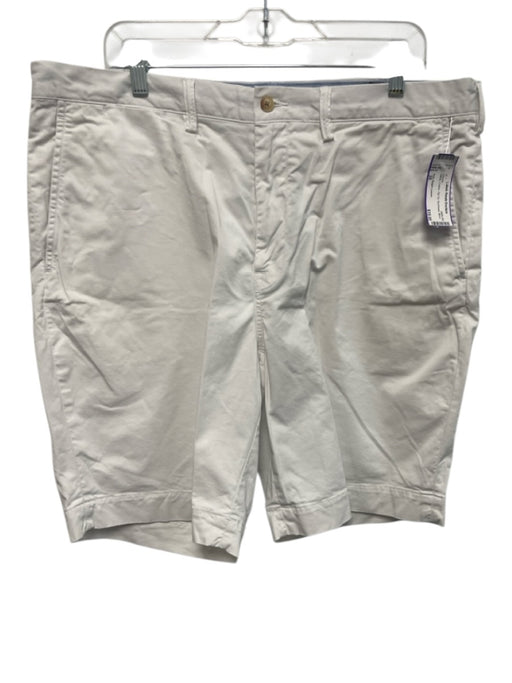 Polo Ralph Lauren Size 38 White Cotton Zip Fly Men's Shorts White / 38