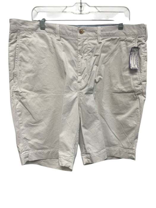Polo Ralph Lauren Size 38 White Cotton Zip Fly Men's Shorts White / 38