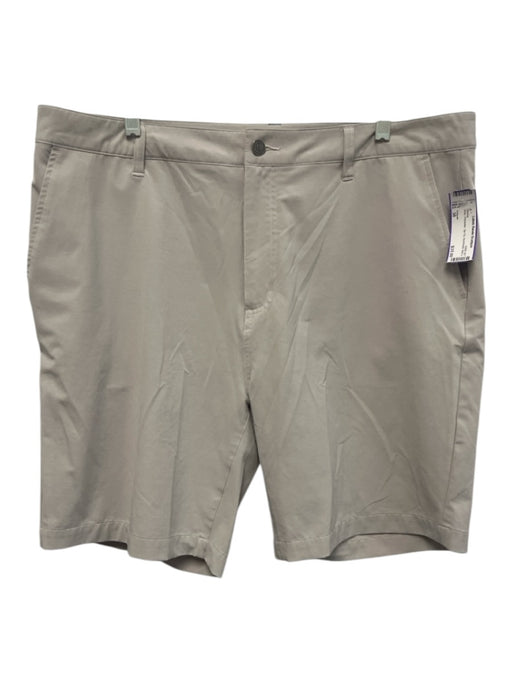 Criquet Size 38 Gray Polyester Zip Fly Men's Shorts Gray / 38