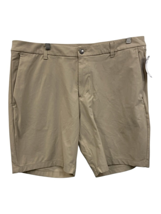 Lululemon Size 38 Beige Synthetic Zip Fly Men's Shorts Beige / 38