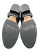 Miu Miu Shoe Size 37.5 Black Leather Round Toe Chelsea Buckle Box Inc. Boots Black / 37.5