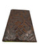 Etro Brown & Green Leather Bi-Fold embossed Wallets Brown & Green
