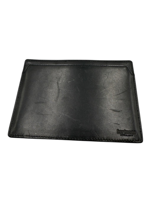 Hartman Black Leather Card Holder Wallets Black