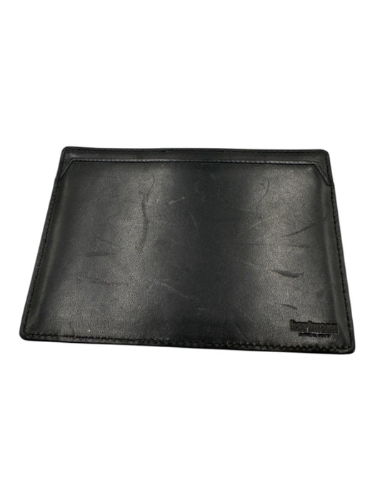 Hartman Black Leather Card Holder Wallets Black