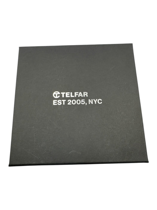 Telfar Yellow Leather Zipper Logo Wallet Wallets Yellow