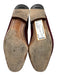 Neiman Marcus Shoe Size 8.5 Maroon Red Leather Suede Slip On Square Toe Loafers Maroon Red / 8.5