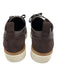 Cole Haan Shoe Size 9B Brown & White Leather Platform Lace Up Perforated Loafers Brown & White / 9B