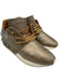 Esse Ut Esse Shoe Size 39 Gold, Brown, white Leather Laces Tassels Sneakers Gold, Brown, white / 39