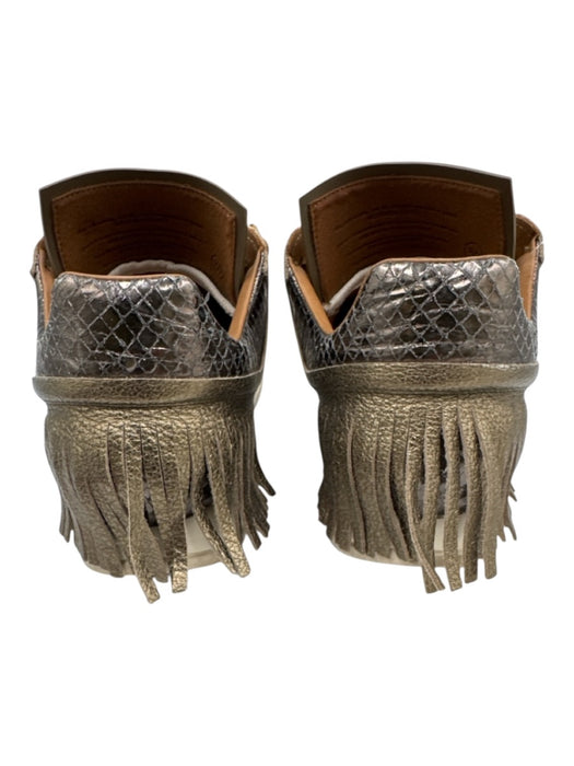 Esse Ut Esse Shoe Size 39 Gold, Brown, white Leather Laces Tassels Sneakers Gold, Brown, white / 39